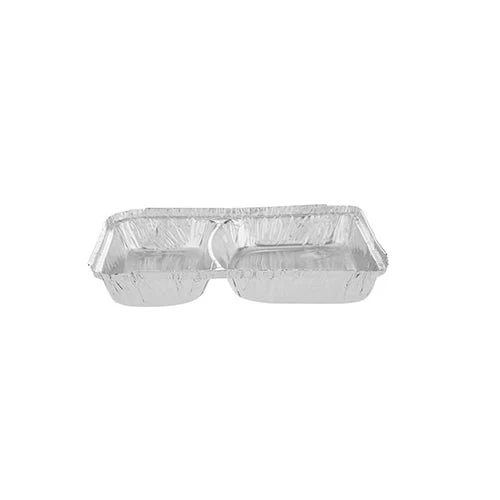 Aluminium Container 2 Compartment 226x177x29mm 500 Pieces - Image 4