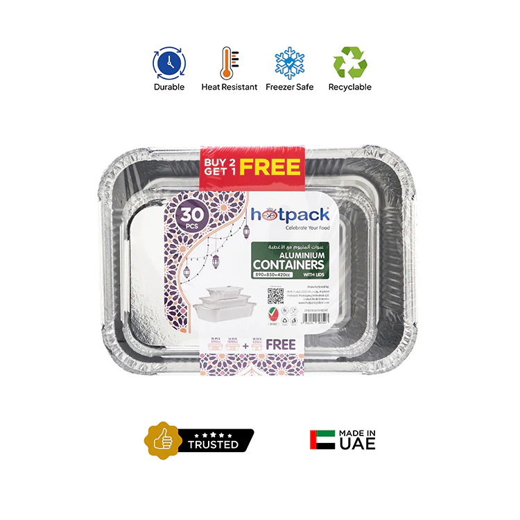 Aluminium Container Combo Pack - Image 4