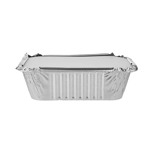 Aluminium Containers with Lid  8342 ( 420 CC )  10 Pieces - Image 4