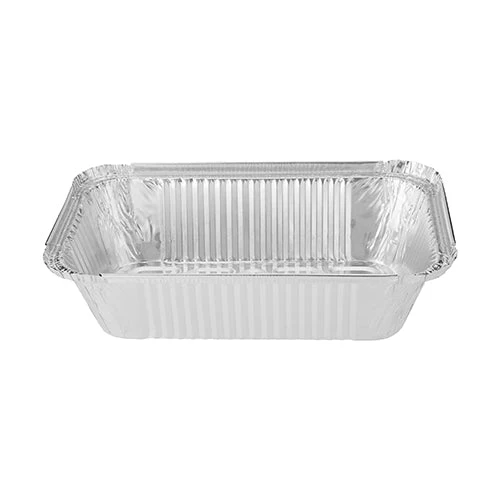Aluminium Containers with Lid 8368 ( 680 CC ) 197 mm Length x 124 mm Width x 46 mm Height 10 Pieces - Image 5