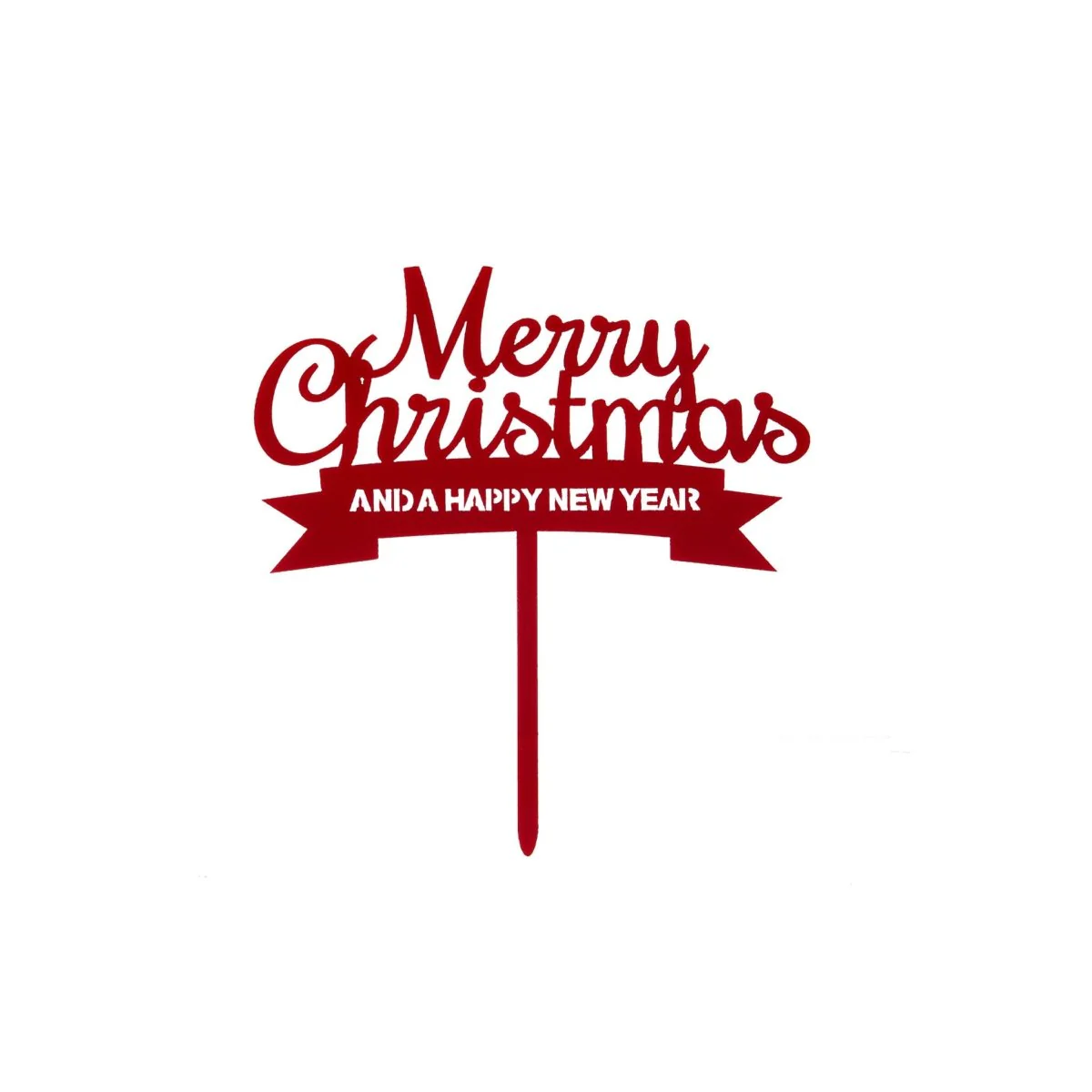 Christmas Cake Topper 1 Piece - Image 4