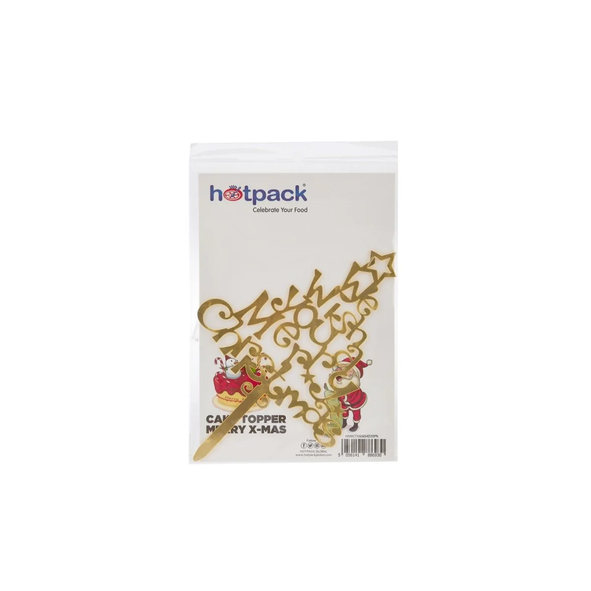 Christmas Cake Topper 1 Piece - Image 5