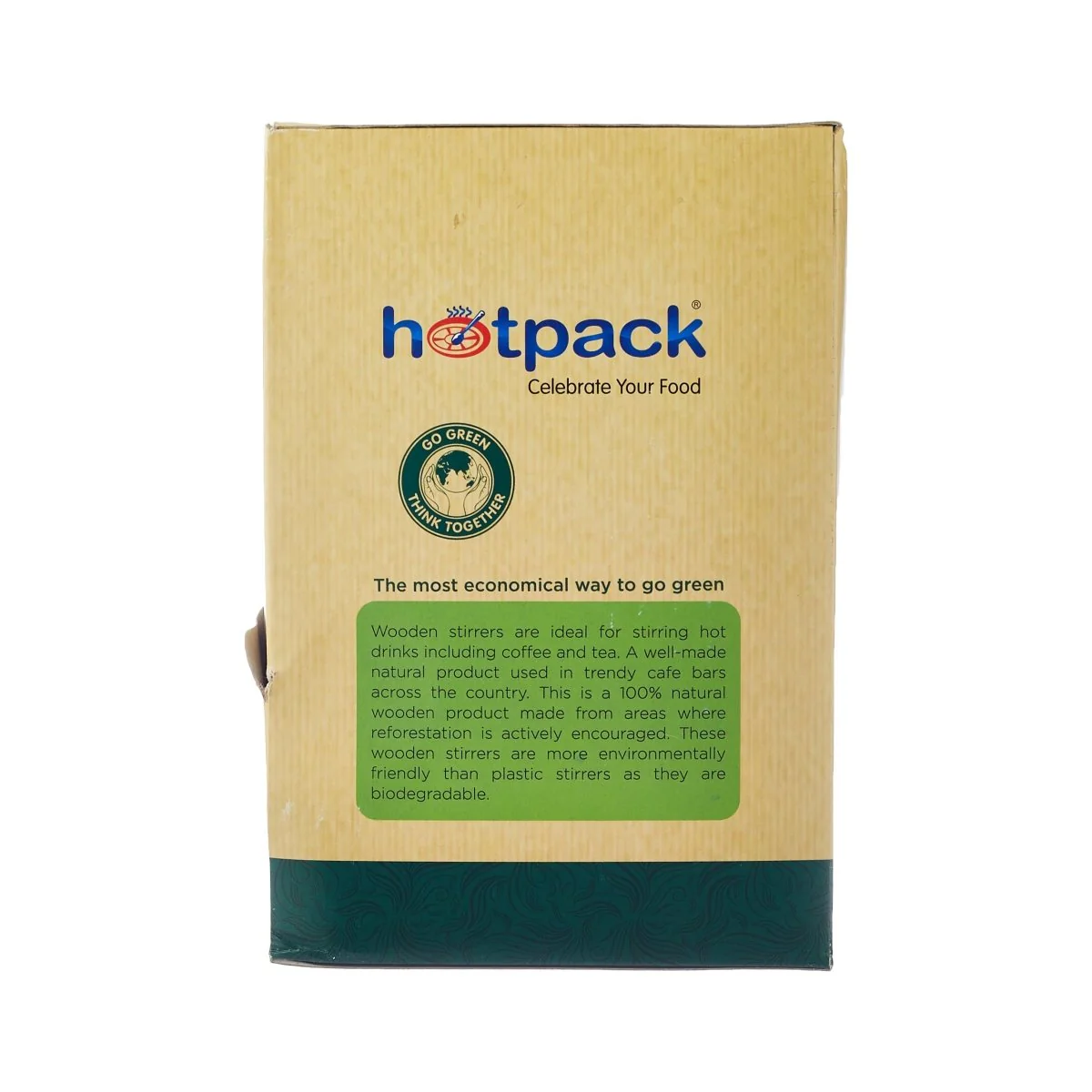 Disposable Individually Wrapped Wooden Coffee Stirrer - Image 4