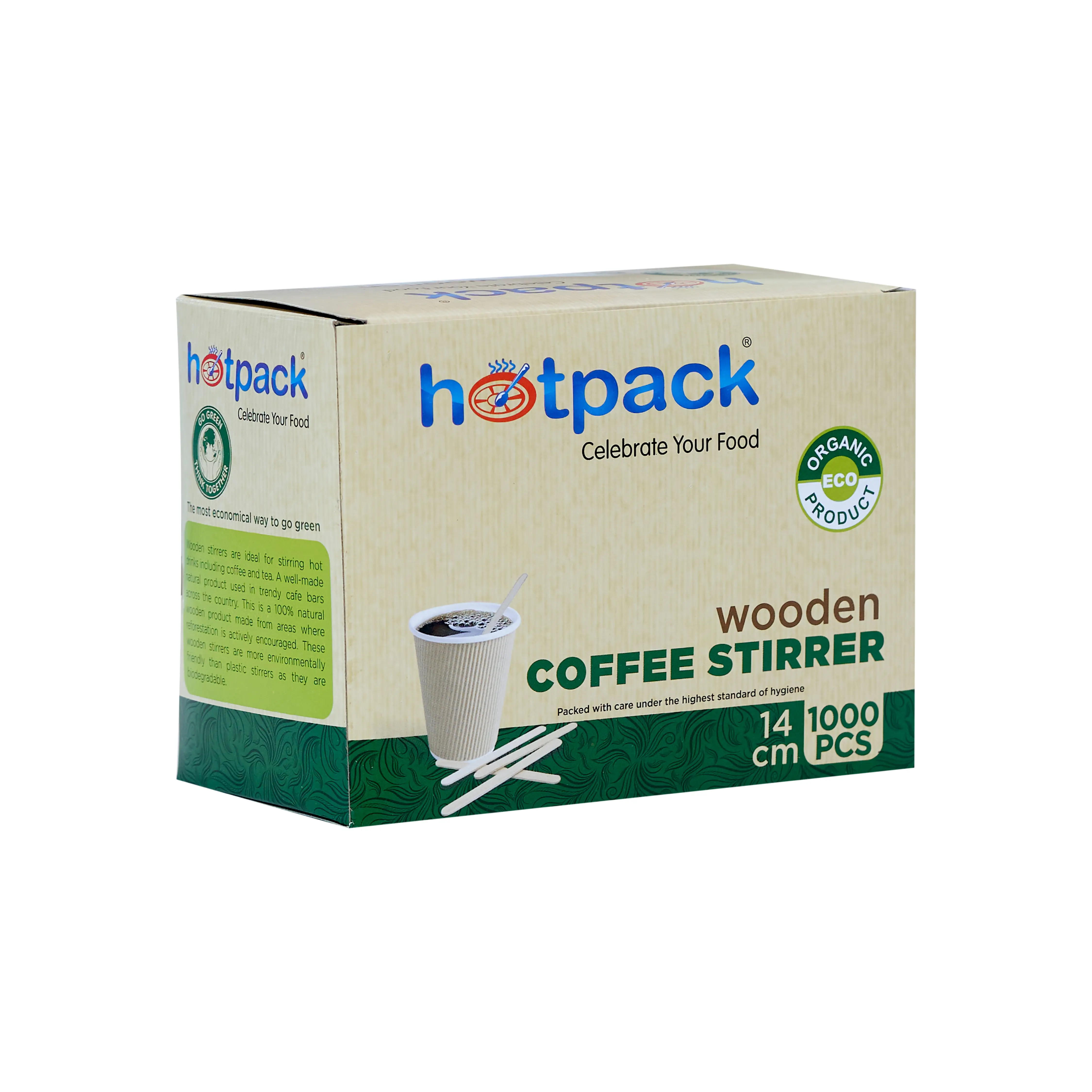 Disposable Wooden Coffee Stirrer - Image 18