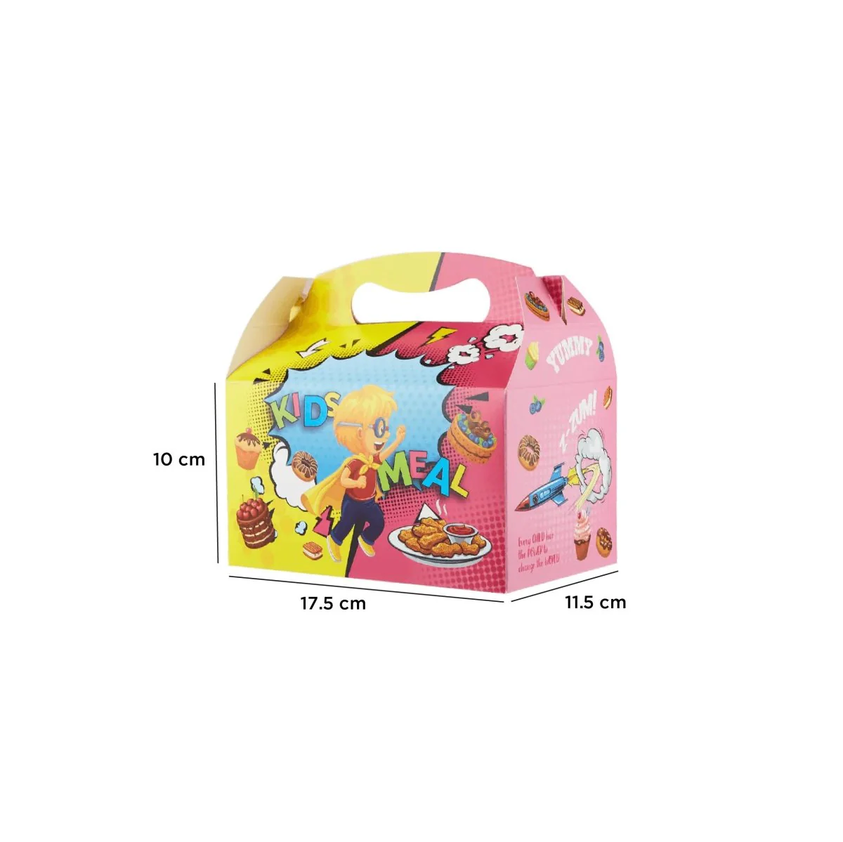 Paper Kids Meal Box 250 Pieces - Image 3