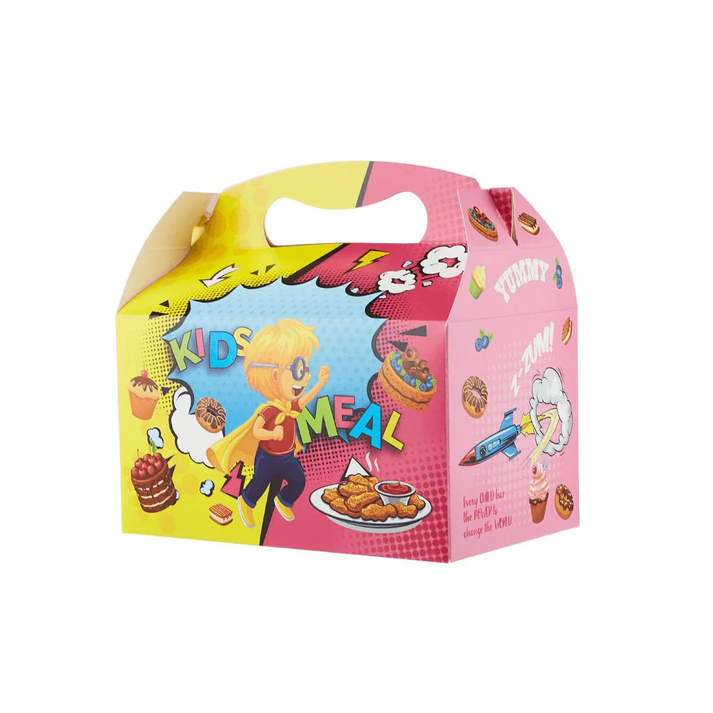 Paper Kids Meal Box 250 Pieces - Image 5