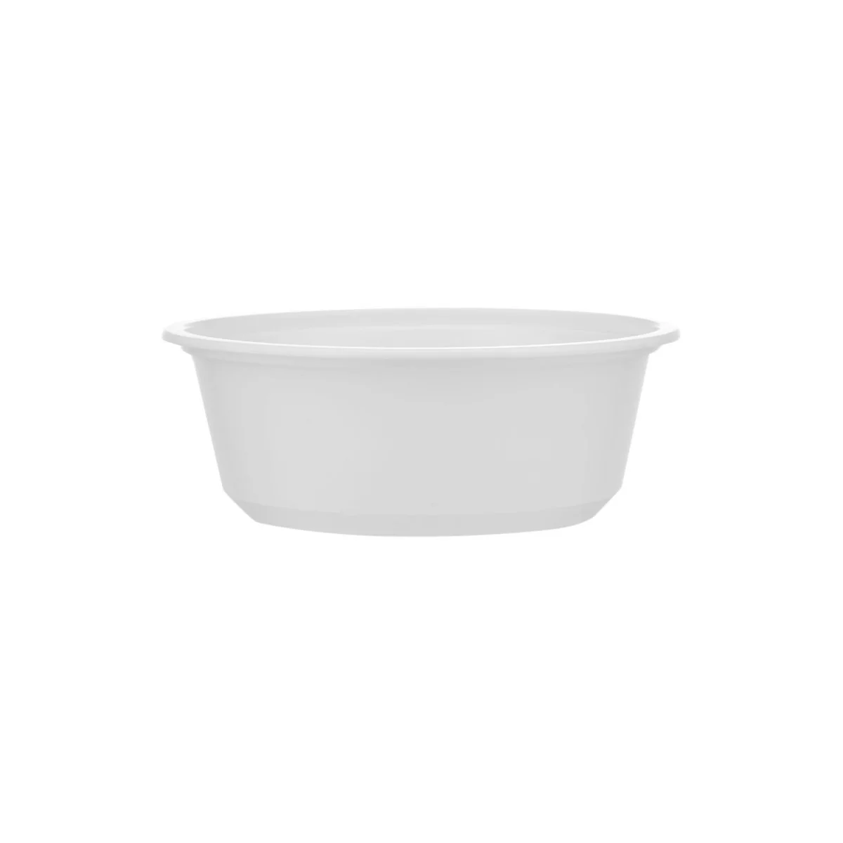 Plastic White Bowl 225ml With Lid 25 Pieces - Image 7