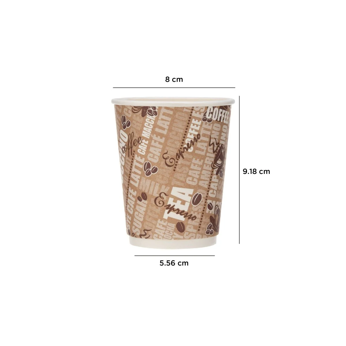 Printed Double Wall Paper Cups - Image 3