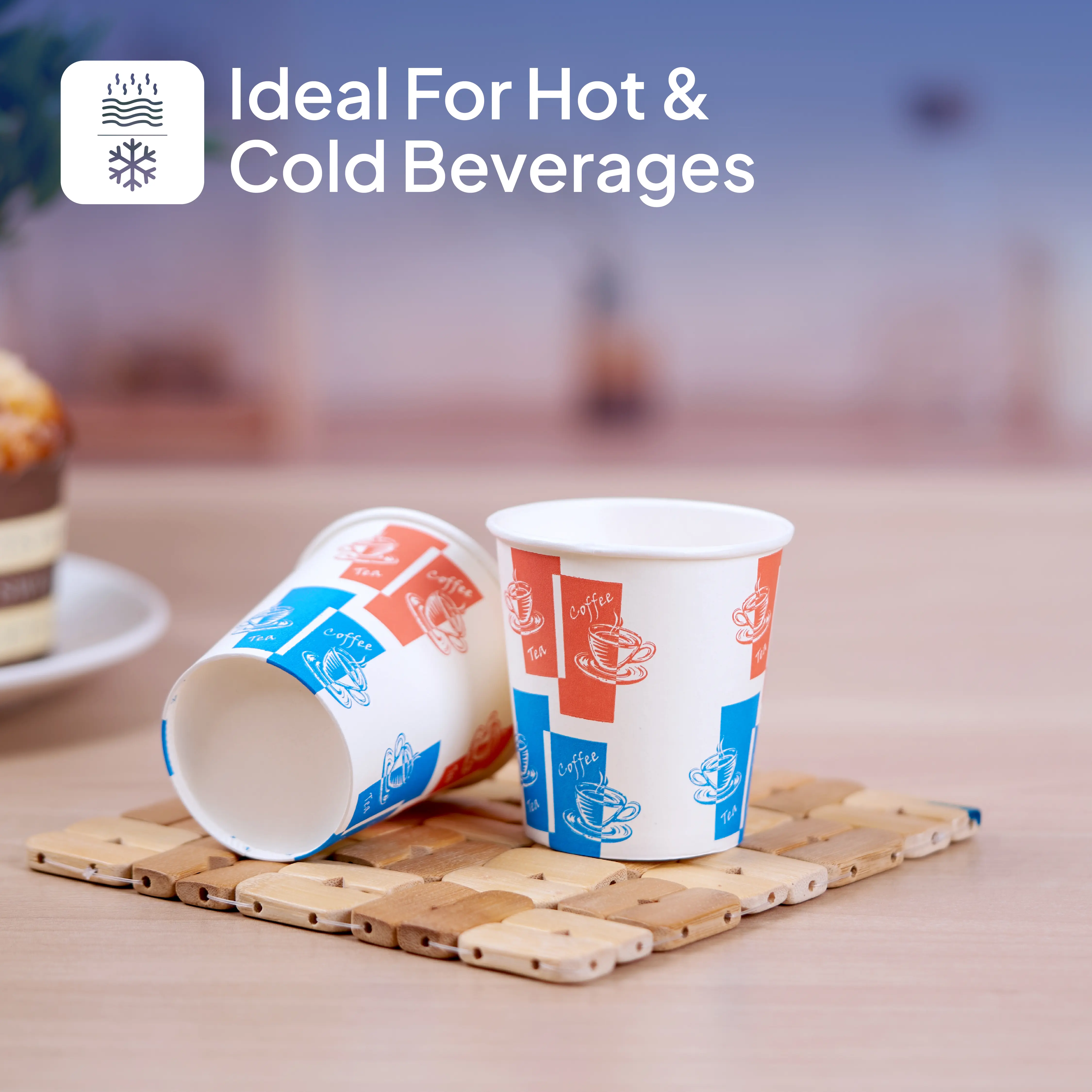 Printed Single Wall Paper Cups 6 oz - Image 6