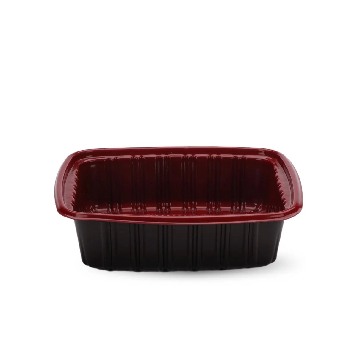 Red & Black 650 ml PP Container With Lid 5 pieces - Image 3