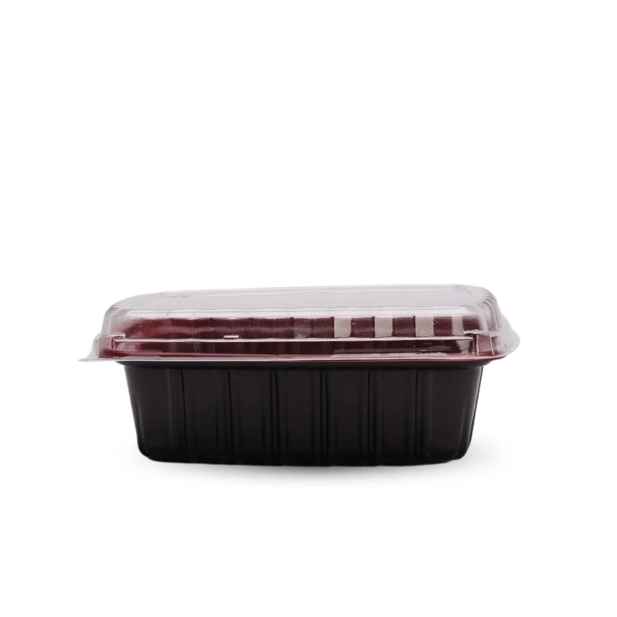 Red & Black 650 ml PP Container With Lid 5 pieces - Image 4