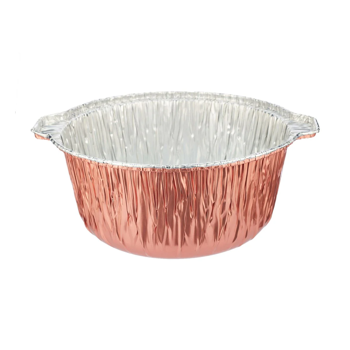 Round Aluminium Pot Container With Lid - Image 39