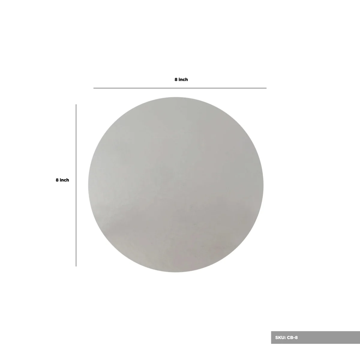 Silver Round Cake Board - Image 11
