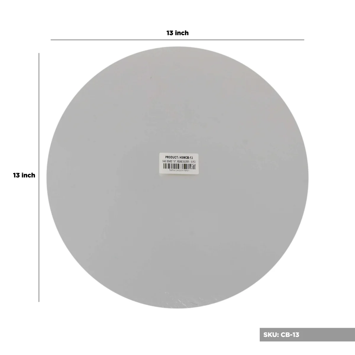 Silver Round Cake Board - Image 25