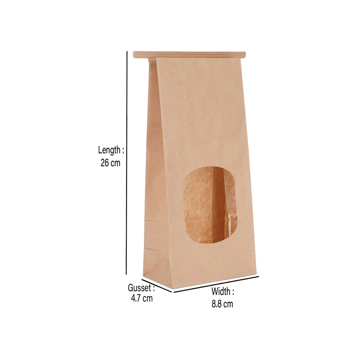 Tin-Tie Bag With Window 500 Pieces - Image 4